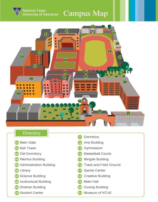 playing venue - campus buildings