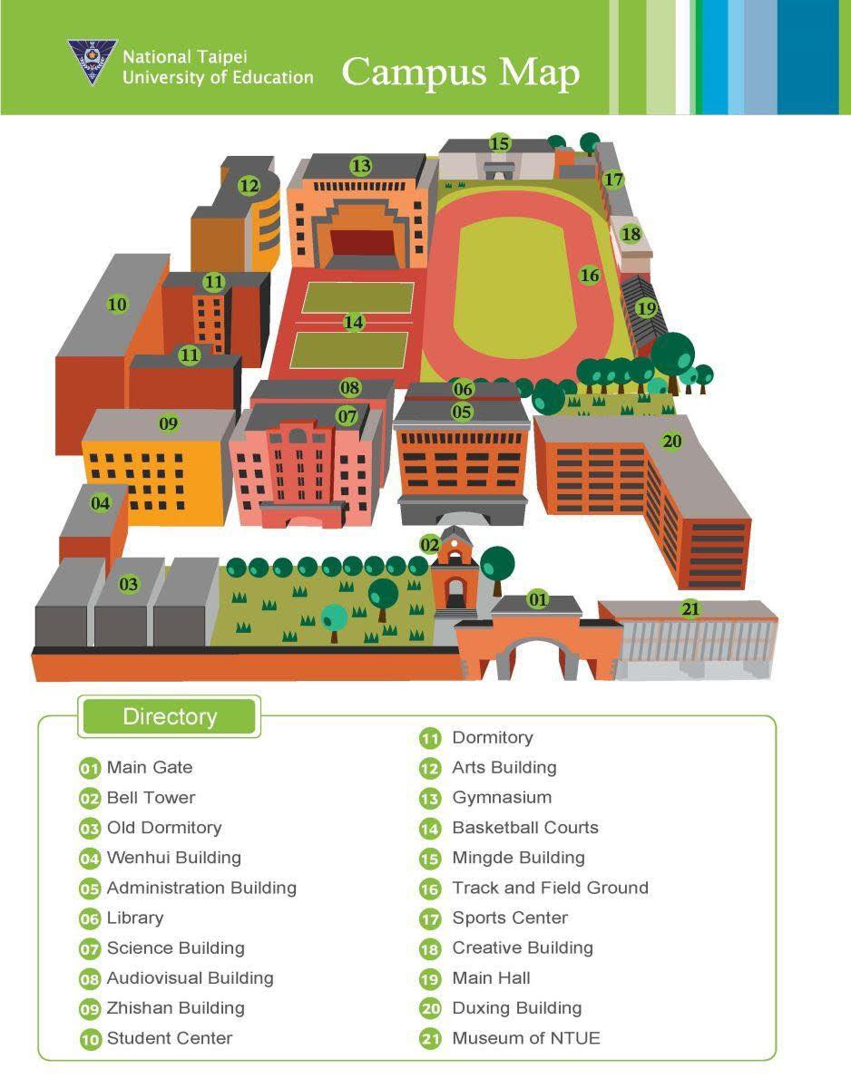 playing venue - campus buildings